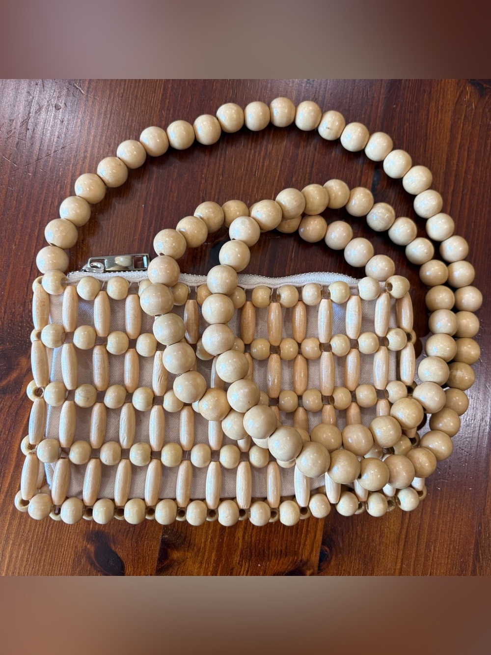 Fun, beaded small bag